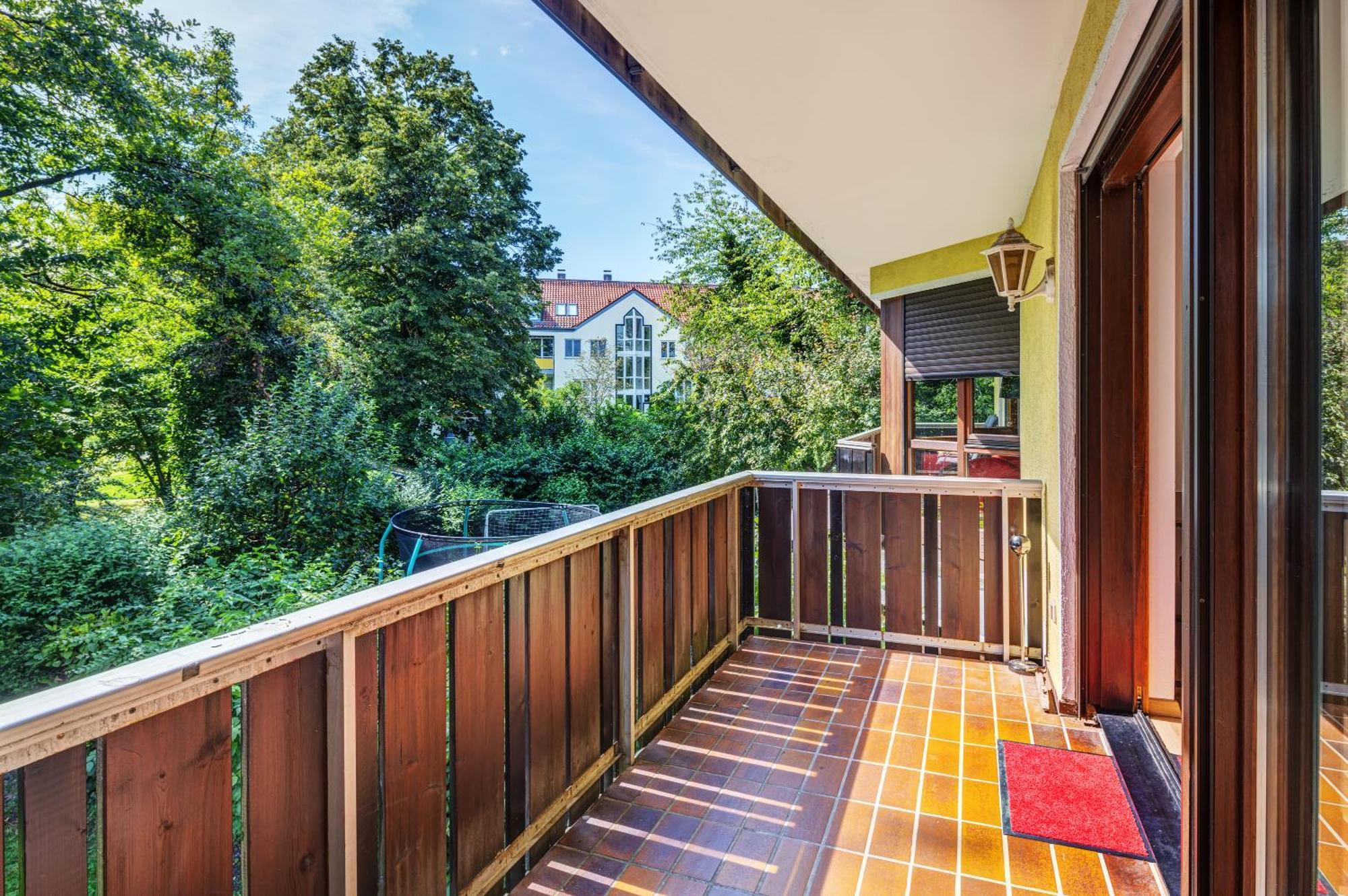 Moderne Maisonette Mit Garten Unterschleißheim Exterior foto